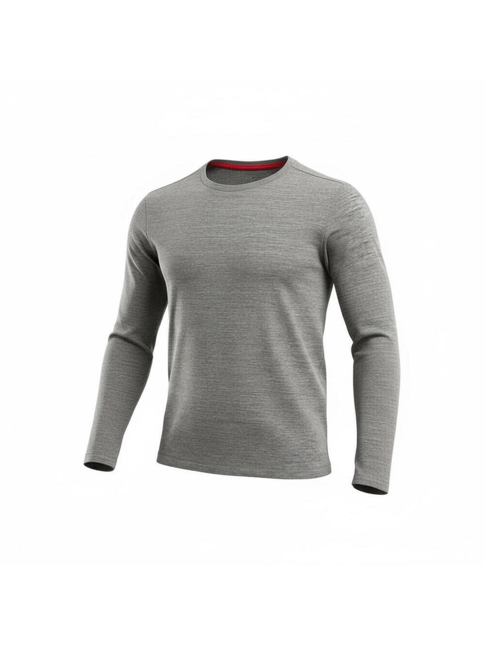 Avalanche Long Sleeve Shirt Mens XL Gray Crew Neck Thermal Active Zipper Pocket